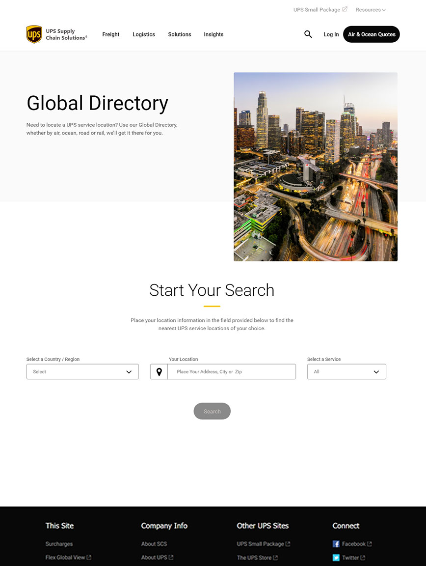 Final Design of UPS Global Directory